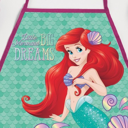 Apron with armatals children's "Ariel", princesses, 49x39 cm-6
