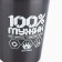 Glass "100% man", 150 ml