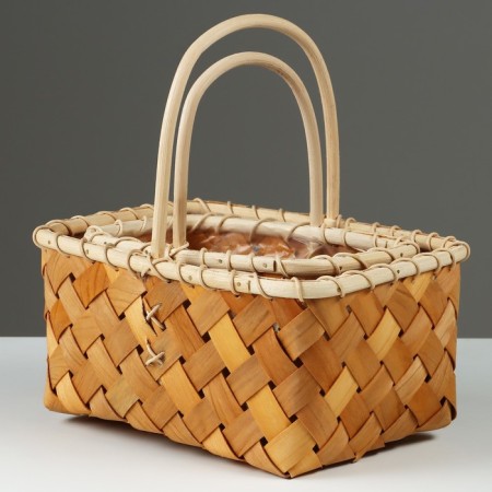 A set of wicker baskets, 25.5x16x12/26.5 cm, 21x11x10.5/22.5 cm, 2 pcs, sequoia-1