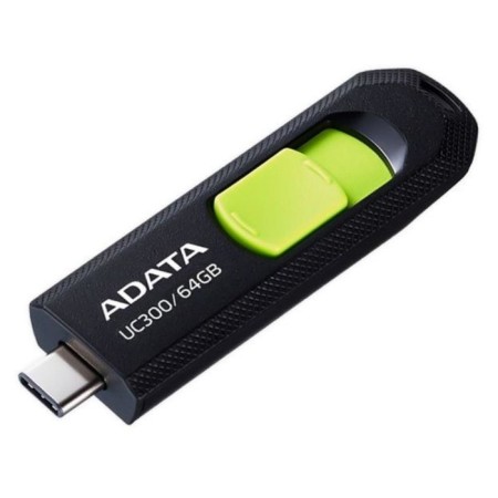 A-DATA 64GB Type-C UC300 Acho-UC300-64G-RBK/GN USB3.2 Black/Green