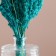 Set of dried flowers "chandra", banch length 40 (+/- 6 cm), turquoise