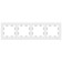 Frame SE AtlasDesign, 4 posts, universal, white, Atn000104