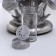 Speak for spices on the stand "Profi", 22 × 25.5 cm, 12 pcs, metallic color