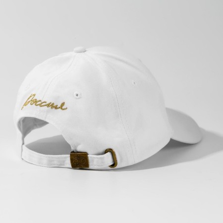 Male cap "Russia", white color, pr56-3