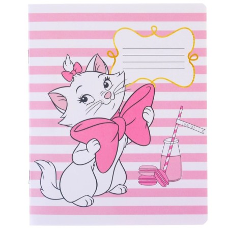 A set of notebooks 10 pieces, 12 sheets, in a cage, cover coated cardboard, cats aristocrats-11