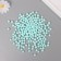 Decor for creativity Pimplast "Assorted balls" light-turquoise set 10 grams