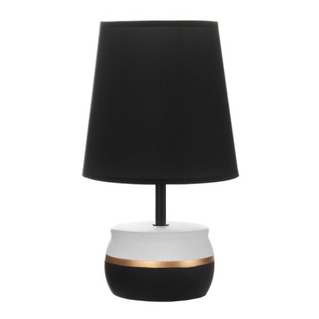 Table lamp "Aisha" 1x40W E14 white/black 18x18x32cm-5