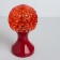 Light device "Cup" 10 cm, glow RGB, 220 V, red