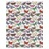Pillow Golk "Flight of butterflies, decorative, size 16x45 cm