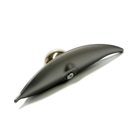 Handle button Cappio RK134 furniture, graphite-golden color-4