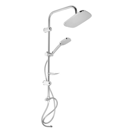 The shower system Zein Z1004, tropical and hand watering can, hoses, stand, soap dish, chrome
