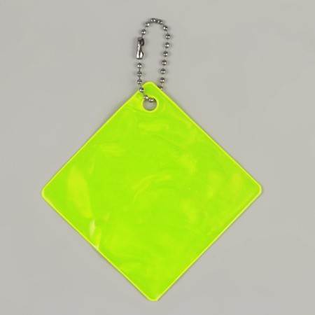 Reflective element "Square", 6.5 × 6.5 cm, color mix-4