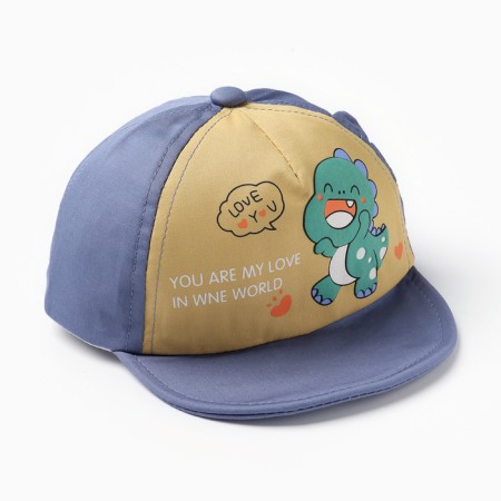 Cap "baseball cap" children, blue color, size 44-46