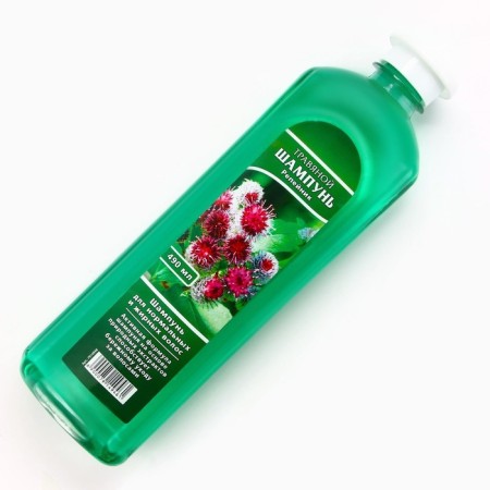 Hair shampoo with burdock extract, 490 ml, beauty pantry-2