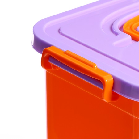 Box for storing toys "Dinosaurs", 6.5 liters-2