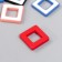 Acrylic beads "Square" MIX 0.4x2x2 cm