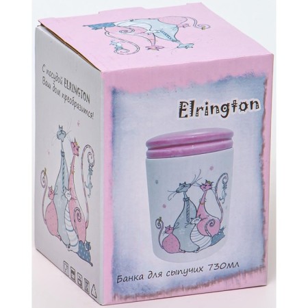 Bank for bulk Elrington "Cats", 730 ml-3
