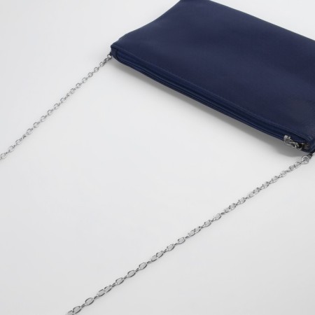 A chain for a bag, with carbines, iron, 5 × 7 mm, 120 cm, silver color-2