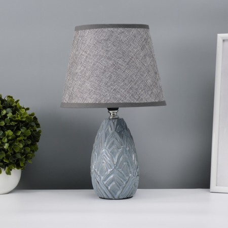 Aurelia table lamp E14 40W gray 20x20x33.5 cm-2
