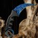 Knorambit Knight "Eagle" 20cm, blade 90mm/2.2mm, blue web