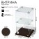 Table window, 1 shelf, 300 × 300 × 500, chipboard, glass color wenge