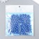Beads for creativity "Bright blue" D-0.8 cm, set of 20 grams