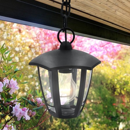 Lamp Garden Era E27, IP44, 40W, 177x164x526 mm, black