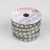 Rhinestones “Oval” rhinestones, width - 9 mm, 4.5 ± 0.5 m, silver color