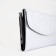 Women's wallet on magnet, white color