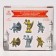 Set for excavations "Middle Ages", 3 pcs. stone, 3 pcs. figures, brush, chisel