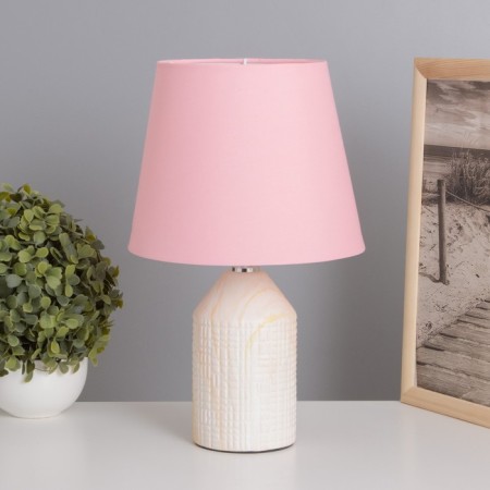 Highlight "Giselle" 1x40W E14 pink 20x20x32cm