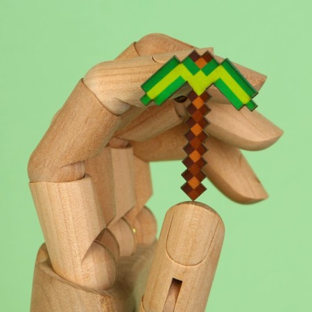 Wooden icon "Really cool guy"-4