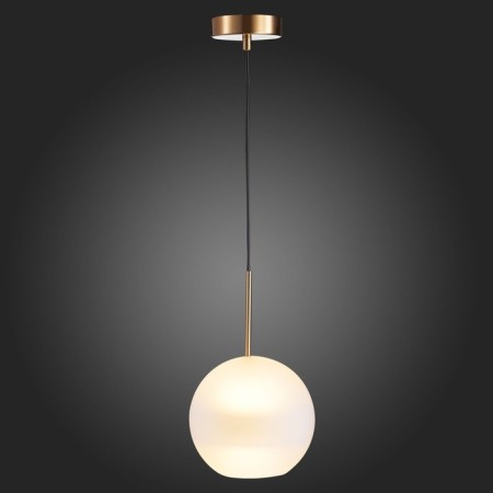 Suspension lamp ST LUCE. SL1133.533.01. Bopone. 1x40 watts, E27, 20x20 cm, brass color-2