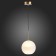 Suspension lamp ST LUCE. SL1133.533.01. Bopone. 1x40 watts, E27, 20x20 cm, brass color