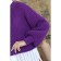 Female jumper, size 42, purple color