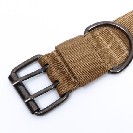 A collar with a soft lining, 67 x 4 cm, Osh 43-53 cm, sand-6