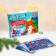 New Year's gift. Developing set with games "New Year! Parcel from Santa Claus "
