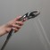 Showing watering can Accoona A331, 3 modes, plastic housing, chromium color