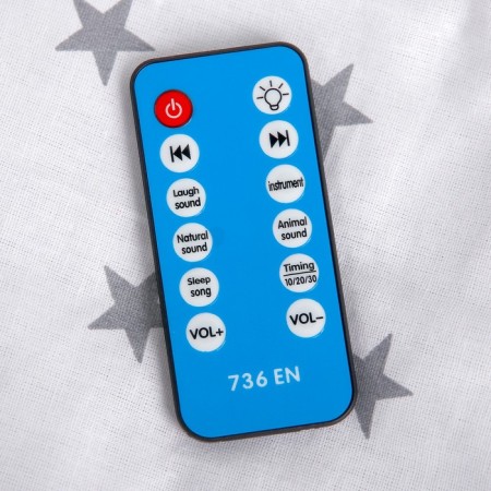 Mobile Musical "Birds", with a nightlight + remote control, color mix-5