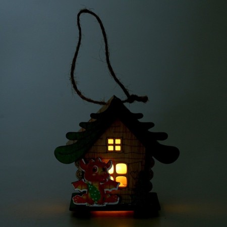 Light decor on the stand “Dragon House” mix, 5.9 × 8.9 × 8.5 cm-4