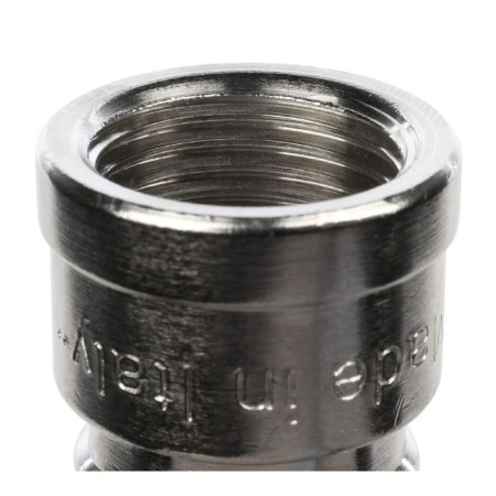 The coupling Stout SFT-0006-001238, 1/2 "x 3/8", internal thread, transition, nickel. brass-4