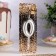 Candle in the Cake "European", number "0", 6 cm, silver