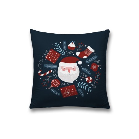 Pillowess decorative "Happy Santa Claus", on a zipper, size 45x45 cm
