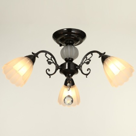 Economic chandelier "Ajakucho" 3x40W E27 Anthracite-1