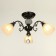 Economic chandelier "Ajakucho" 3x40W E27 Anthracite