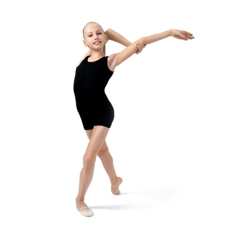 A swimsuit for gymnastics and dancing Grace Dance, p. 30, black color-3