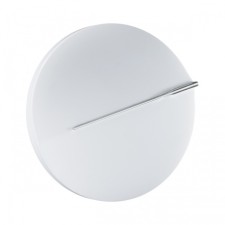 The lamp is wall-flowing Sonex. PIN, 72W, LED, 65x485x485 mm, white color, chrome
