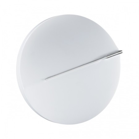 The lamp is wall-flowing Sonex. PIN, 72W, LED, 65x485x485 mm, white color, chrome