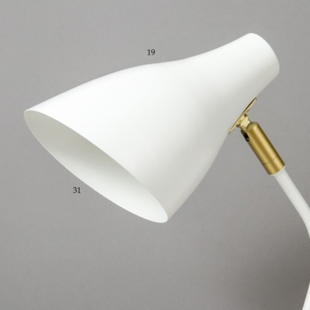 Table lamp "Thomas" 1x40W E27 white 25x15.5x54cm Risalux-4