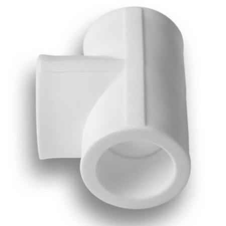 Aqualink tee, polypropylene, d = 50 mm-4